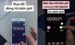 Xuất hiện trend "đua tắt đồng hồ bấm giờ" khiến giới trẻ hào hứng từ TikTok đến Facebook