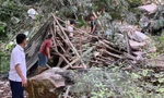 Nhiều núi đá ở Hòa Bình sạt lở do ảnh hưởng động đất
