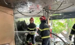 Cháy quán cà phê tại khu phố cổ Hà Nội
