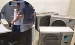 Bắt siêu trộm đánh cắp loạt điều hoà của các công sở ở Hà Nội