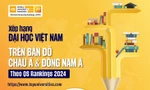 Xếp hạng Đại học Việt Nam trên bản đồ Châu Á & Đông Nam Á theo QS Rankings 2024