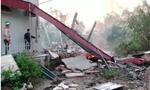 Hai phụ nữ tử vong, một cháu bé bị thương trong vụ nổ gây sập nhà ở Ninh Bình