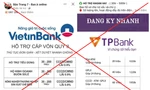 Bộ Công an cảnh báo giả mạo ngân hàng, lừa đảo cho vay lãi suất thấp