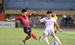 Quang Hai ស៊ុតបញ្ចូលទីក្នុងជ័យជម្នះ 3-1 របស់ CAHN លើក្រុម The Cong Viettel (រូបថតដោយ Minh Tu)
