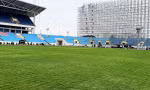 Sân Mỹ Đình chạy đua chuẩn bị cho trận bán kết của đội tuyển Việt Nam (ảnh TPO)