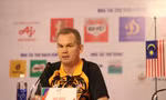 HLV Brad Maloney đánh giá cao U23 Việt Nam nhưng muốn giải quyết trận đấu trong 90 phút. (ảnh Trọng Tài)