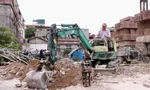 Công trường dự án cao tốc kết hợp đường sắt đô thị V+: Vượt khó để bám tiến độ