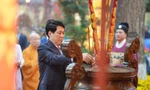 Chủ tịch nước Lương Cường dâng hương tại Hoàng thành Thăng Long