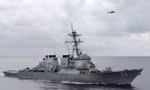 Tàu khu trục tên lửa USS Curtis Wilbur của Hải quân Mỹ. Ảnh: US Navy