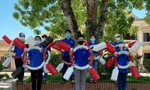 Mô hình “Lốp xe cứu hộ” của đoàn xã Quỳnh Hậu giúp giảm tai nạn đuối nước 