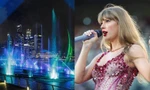 Hàng ngàn Swifties đổ xô đi xem biểu diễn nhạc nước của Taylor Swift giá 0 đồng