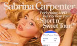 Hết bị tố chảnh chọe, tour diễn mới của Sabrina Carpenter lại bị chê "ngáo giá"