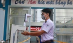 Học sinh trường THPT Nguyễn Du đến trường tập huấn phòng, chống dịch COVID-19 sáng ngày 10/12