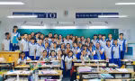 Lớp 12B1 nơi Trang, thủ khoa khối D7 của cả nước đang theo học