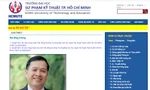 Chủ tịch Hội đồng Trường ĐH Sư phạm Kỹ thuật TPHCM từ chức (ảnh website)