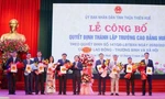 Sau sáp nhập 3 đơn vị, Trường Cao đẳng Huế có đến 8 phó hiệu trưởng