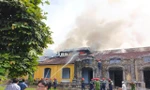 Nhà triển lãm thuộc Bảo tàng Lịch sử TT-Huế bất ngờ bốc cháy