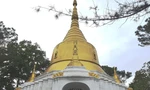 Bảo tháp mang phong cách Miến Điện của chùa Thiền Lâm