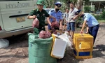 Bắt giữ nhiều vụ vận chuyển nội tạng động vật không rõ nguồn gốc ở biên giới 