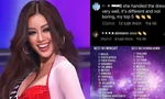 Miss Universe: Khán giả quốc tế thả “bão tim” và khen phần thể hiện ấn tượng của Khánh Vân