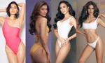Thí sinh Hoa hậu Hoàn vũ Philippines lộ khuyết điểm cơ thể khi trình diễn áo tắm 