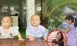 Hoa hậu Đặng Thu Thảo khoe con gái giỏi việc nhà, Hà Hồ đăng ảnh cặp sinh đôi "căng thẳng"