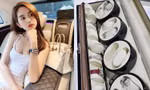 Ngọc Trinh thông báo đã thuê bảo vệ chuyên nghiệp để tránh trường hợp bị mất trộm lần 2