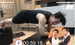 Running Man Việt Nam: Liên Bỉnh Phát vừa tập plank trên không vừa hát hit của Jun Phạm 