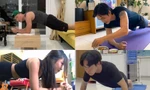 Sao Việt bắt trend tập plank kèm thử thách: Người hát ru con, người giúp "cô Tấm lựa đậu"