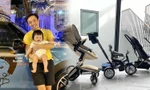 Chưa đầy 1 tuổi, con gái Cường Đôla đã có BST 9 chiếc xe xịn sò dành cho riêng mình