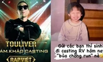 Touliver "khóc thét" khi Tóc Tiên tặng "bùa chống run" cho thí sinh casting "Rap Việt" 