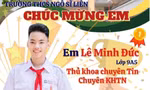 Nam sinh Thủ khoa chuyên Tin viết lời tri ân khiến thầy cô xúc động 