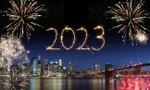 Hân hoan đón năm mới 2023, pháo hoa rực sáng bầu trời