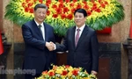 Chủ tịch nước Lương Cường hội đàm với Tổng Bí thư, Chủ tịch nước Trung Quốc Tập Cận Bình 