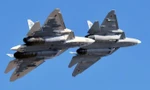Tiêm kích Su-57. Ảnh: RT