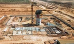 Cận cảnh thi công đài kiểm soát không lưu sân bay Long Thành những ngày giáp Tết