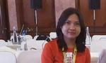 Bà Htar Htar Lin, cựu giám đốc cơ quan tiêm chủng của Myanmar. Ảnh: Twitter.