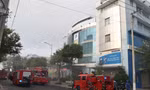 Cháy lớn tại trụ sở Viễn thông Tiền Giang