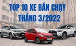 Top 10 ô tô ăn khách nhất tháng 3 tại Việt Nam 