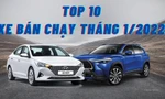 Top 10 ô tô ăn khách nhất tháng 1 tại Việt Nam