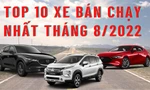 Top 10 ô tô bán chạy nhất tháng 8 tại Việt Nam