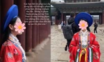 Nữ TikToker mặc Việt phục vào cung Gyeongbokgung: Phản hồi càng đẩy cao tranh cãi