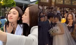 Dàn sao Marry My Husband tái ngộ ở đám cưới, Park Min Young - Gyu Ri "dưỡng thê"