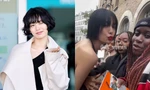 Nana hôn fangirl tại Paris Fashion Week, "đỉnh cấp" fan service chấn động cõi mạng