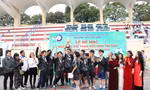 Ngày hội thể thao trường THCS Tây Sơn vui hết cỡ, tween "đổi màu huy chương"