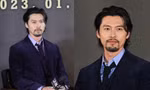 Hyun Bin nhận không ra khi để râu, tóc dài chải chuốt trong họp báo phim "The Point Men"