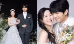 Loạt ảnh cưới đẹp như mơ của Lee Seung Gi - Lee Da In: Cô dâu chú rể cười tít mắt
