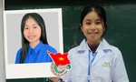 Lê Trần Phương Mai - đại biểu nhỏ tuổi nhất ra Hà Nội tham dự Đại hội Đoàn toàn quốc XII