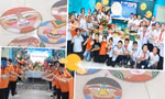 Tween trường THCS Xương Giang vui Trung Thu: Vẽ mặt nạ, làm đèn lồng từ vật liệu tái chế
