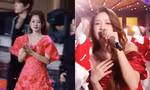 Chi Pu kiều diễm, song ca cùng Huỳnh Hiểu Minh tại Đêm hội cuối năm đài Hồ Nam